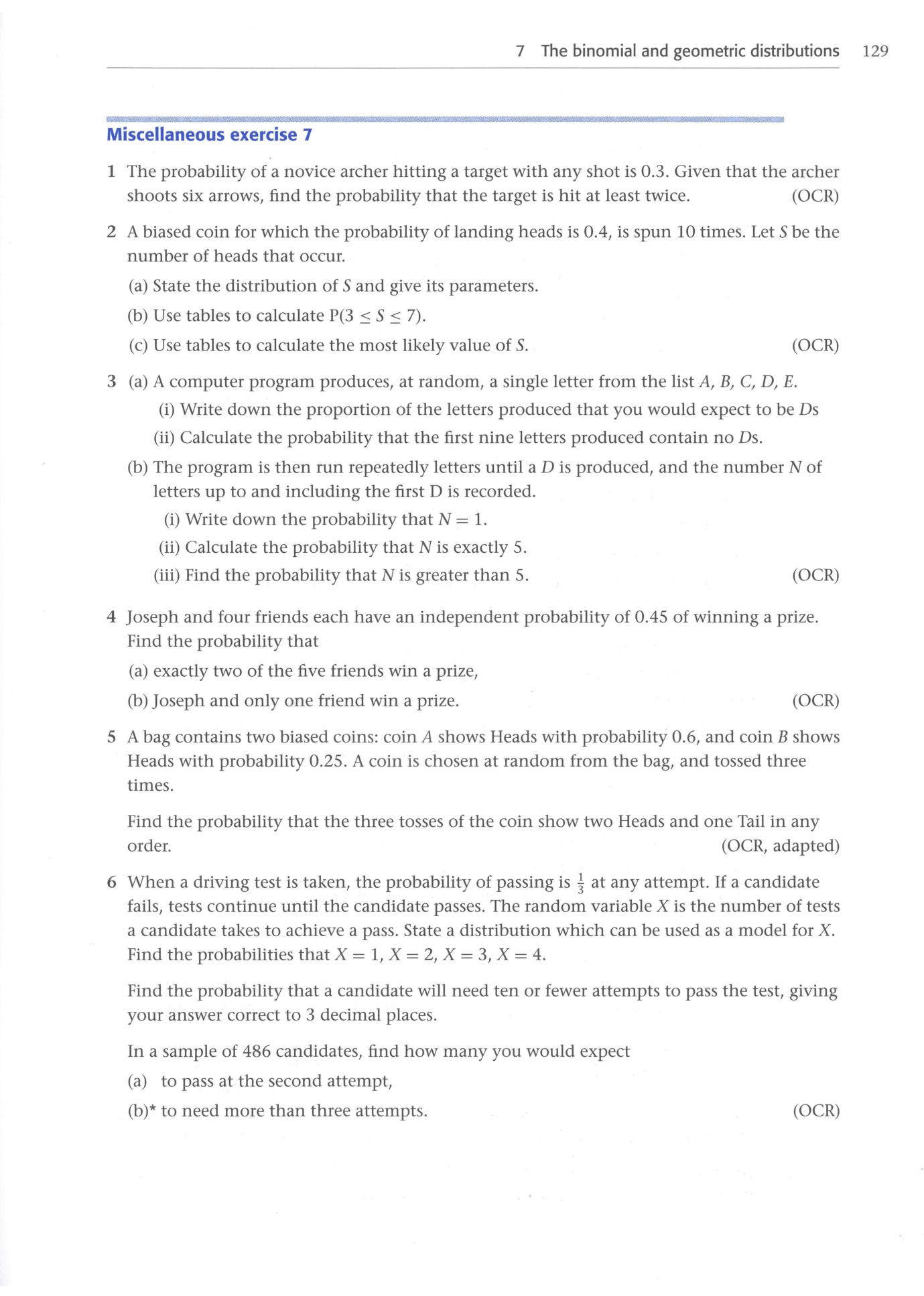 Cambridge Statistics